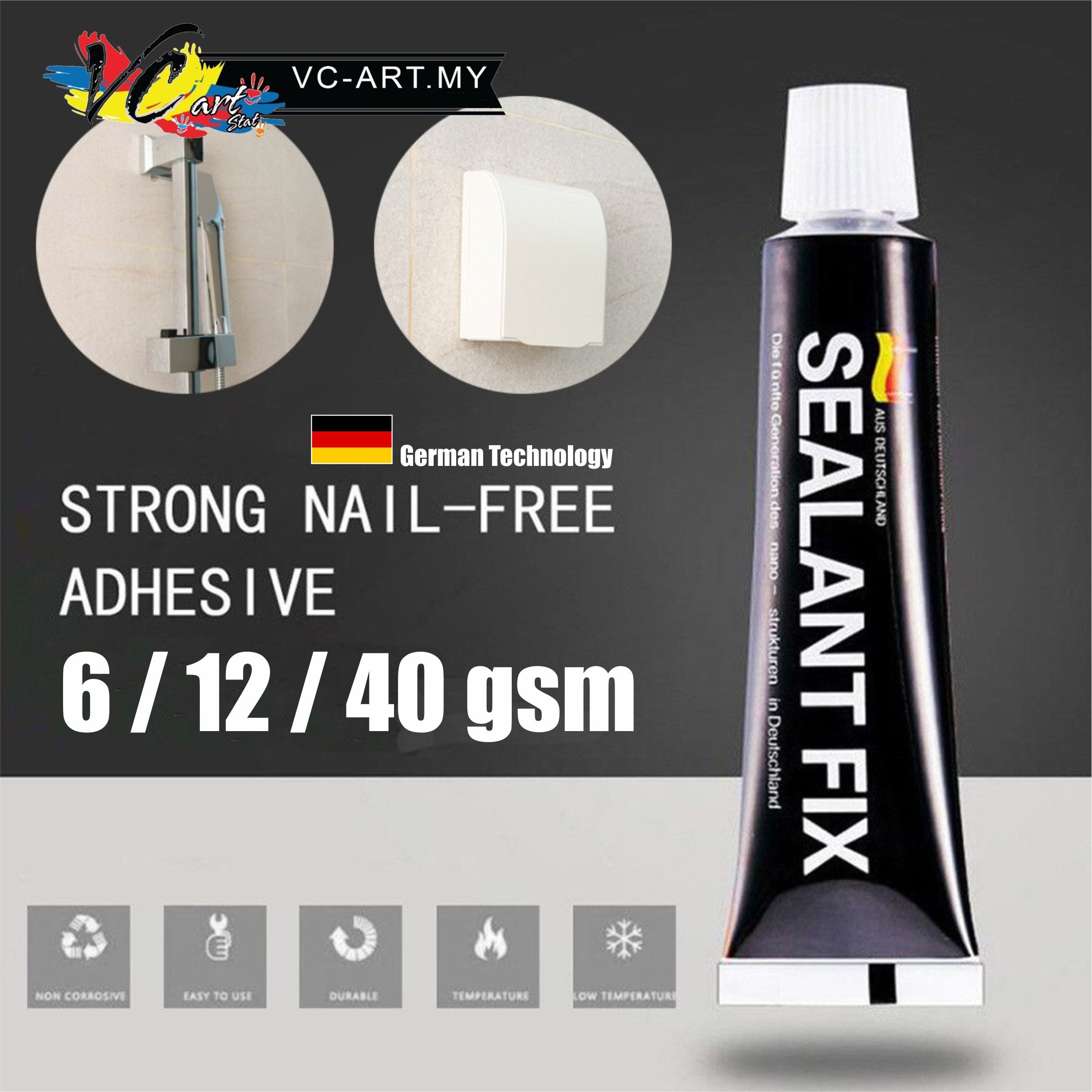 Sealant Fix Adhesive Glue Free Nail Glue Super Strong Metal Adhesive