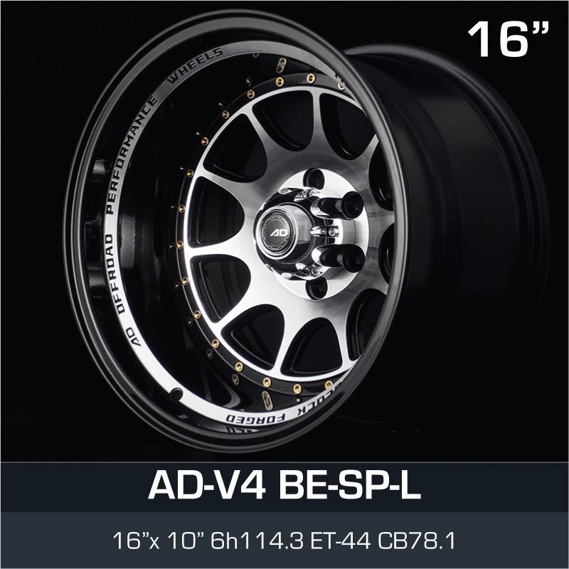 4X4 AD 16 inch 10JJ 6X114.3 ET44 ORI CAR SPORT RIMS WHEELS ADV4
