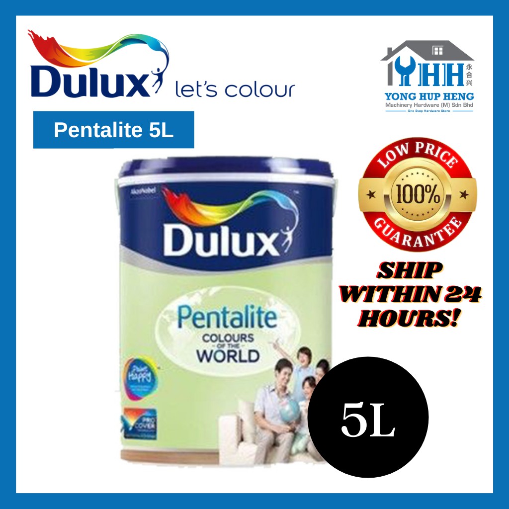 💥 Dulux ICI PENTALITE 5L AKZONOBEL / FOR INTERIOR PAINT 💥Old Stock