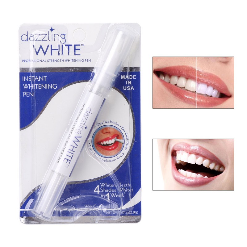 White Teeth Whitening Pen Tooth Gel Whitener Bleach Remove Stains oral
