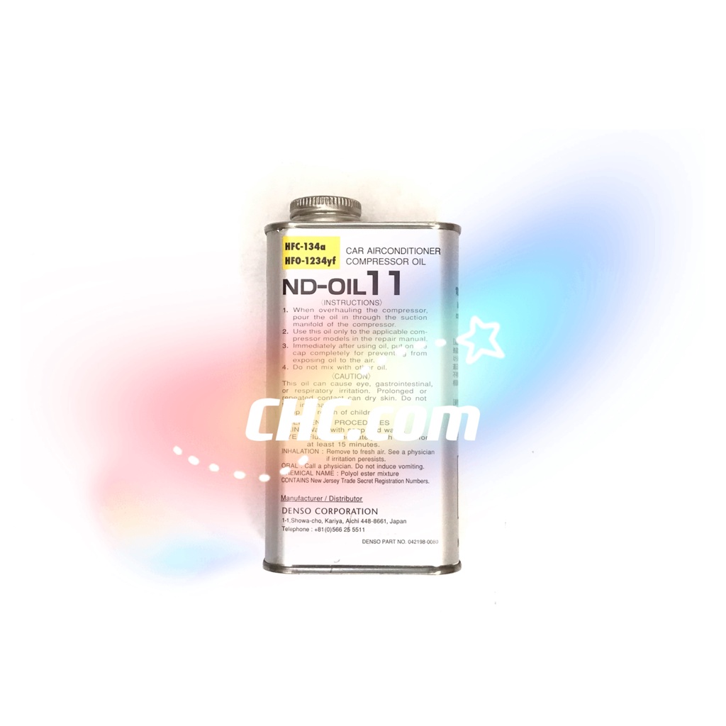 [DENSO] Air Conditioner Compressor Oil NDOil 11 for Hybrid/Electric Vehicle 250ml Shopee Malaysia