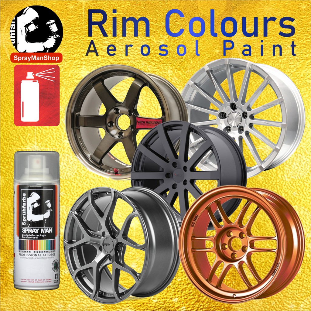 Sport Rim Colour Aerosol Spray Paint 400ml for Car / Motor Part 1/3