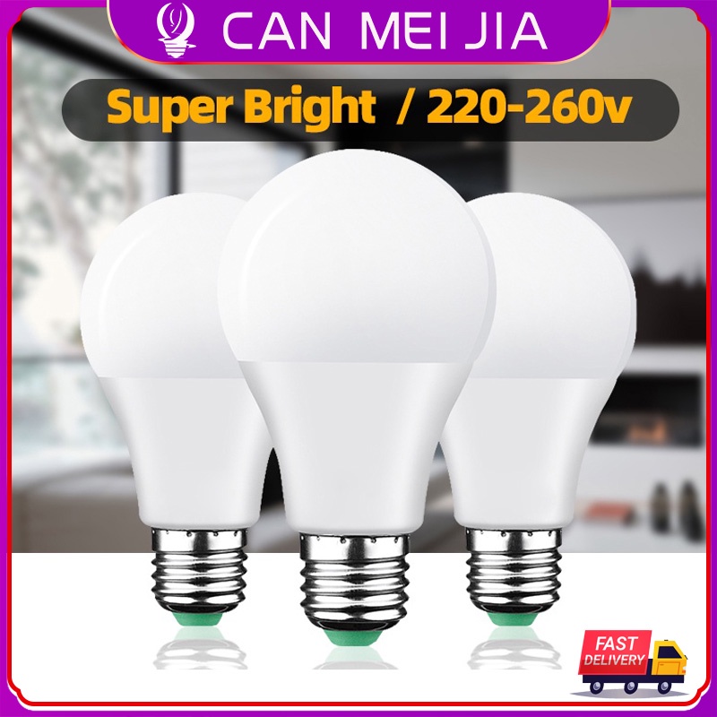 Led Bulb E27 5/7/9/12/15/18W Light Bulb Led 220V Lampu Mentol Led Rumah
