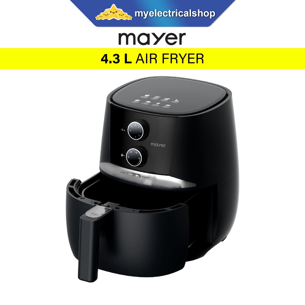 Mayer Air Fryer MMAF4300 4.3 Liters Shopee Malaysia