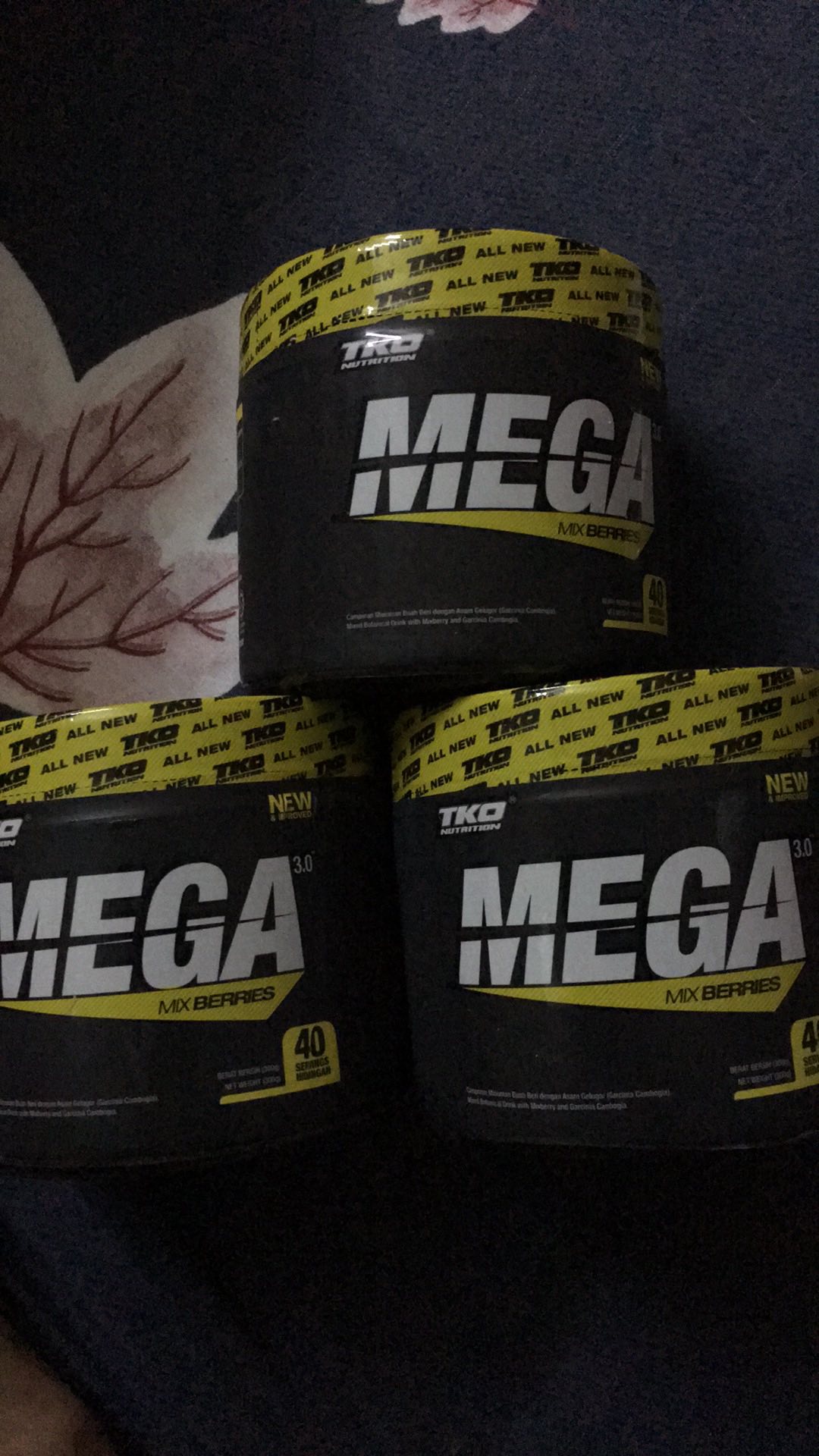 [ORI FROM HQ] TKO Nutrition Fat Burner MEGA 3.0 Supplement Kurus 40 Servings (Fast+FREE SHIPPING