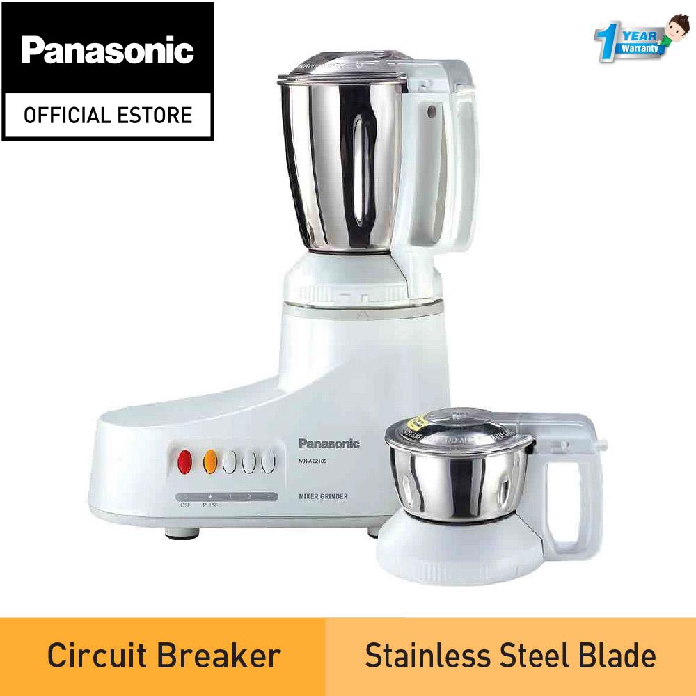 Panasonic MXAC210 MIXER GRINDER (1000W) 1.0L MXAC210SWUA Shopee