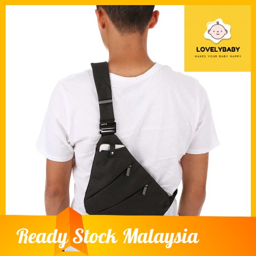 [READYSTOCK] Unisex Sling Backpack Chest Bag Shopee Malaysia