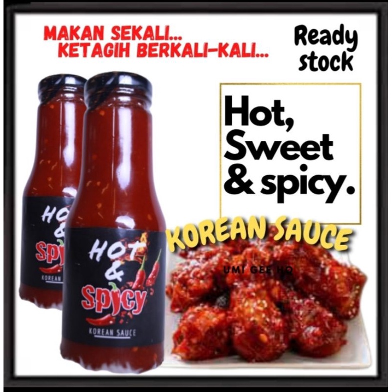 Sos korea HALAL (Sauce Korean Hot & spicy) 300g Shopee Malaysia