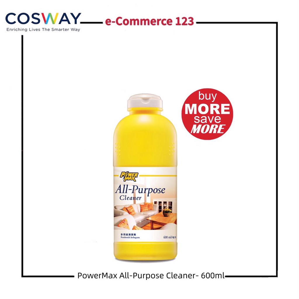 COSWAY 08114 PowerMax AllPurpose Cleaner 600ml Shopee Malaysia