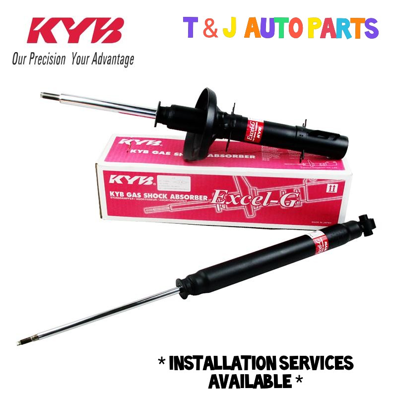 Toyota Hilux LN166 2000YR KYB KAYABA SHOCK Absorber Front & Rear Gas 4