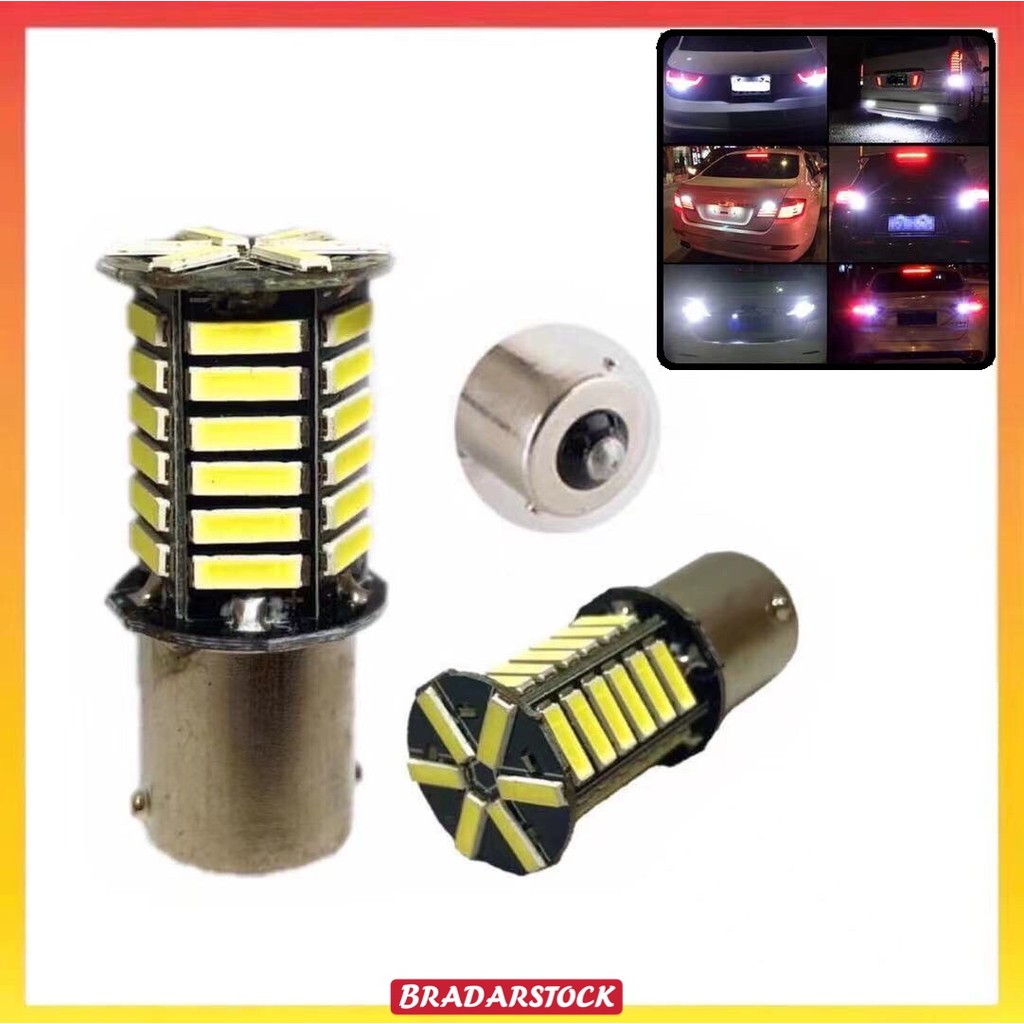 LED LIGHT BULB 1156 Brake Signal Reverse Kereta Motor Bulb Kecil Axia Wira Bezza Saga Myvi