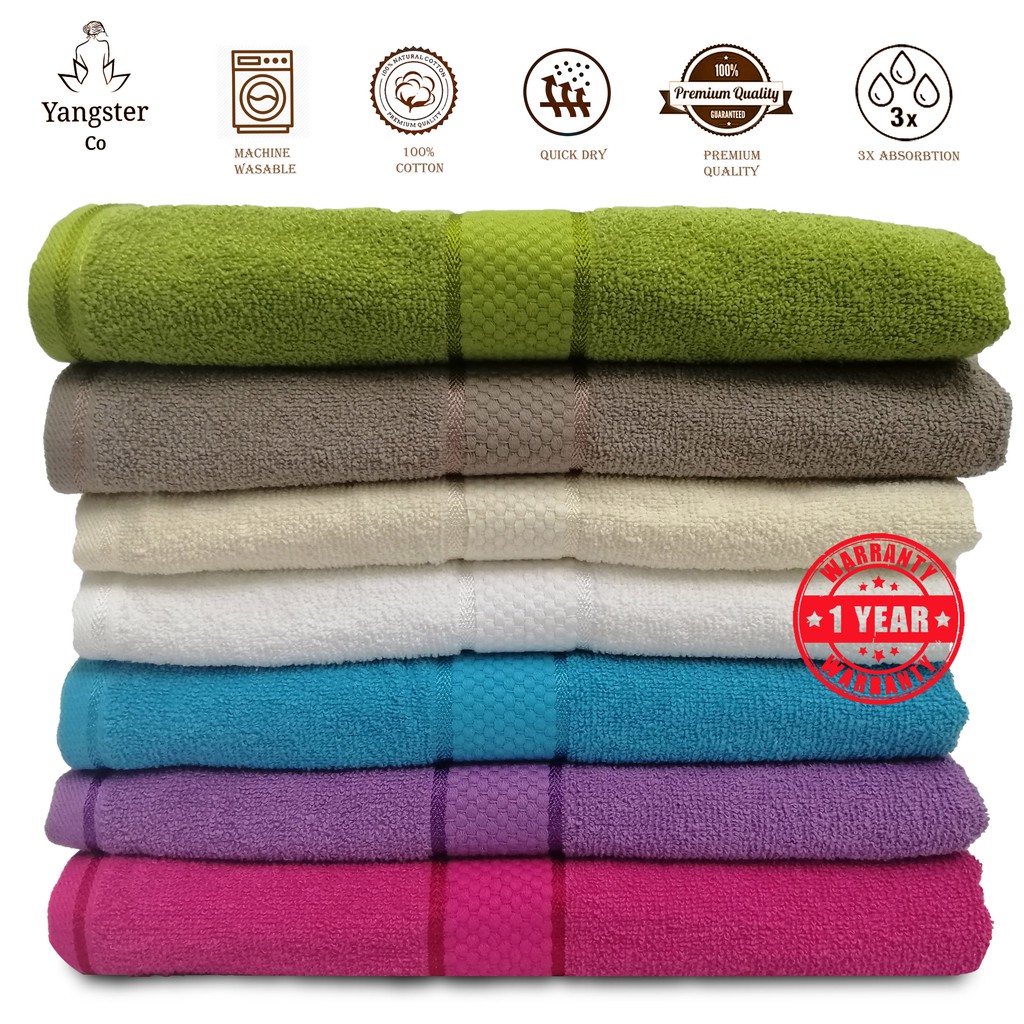 (Custom made for European country) 400G BATH TOWELS 70CM X 140 CM