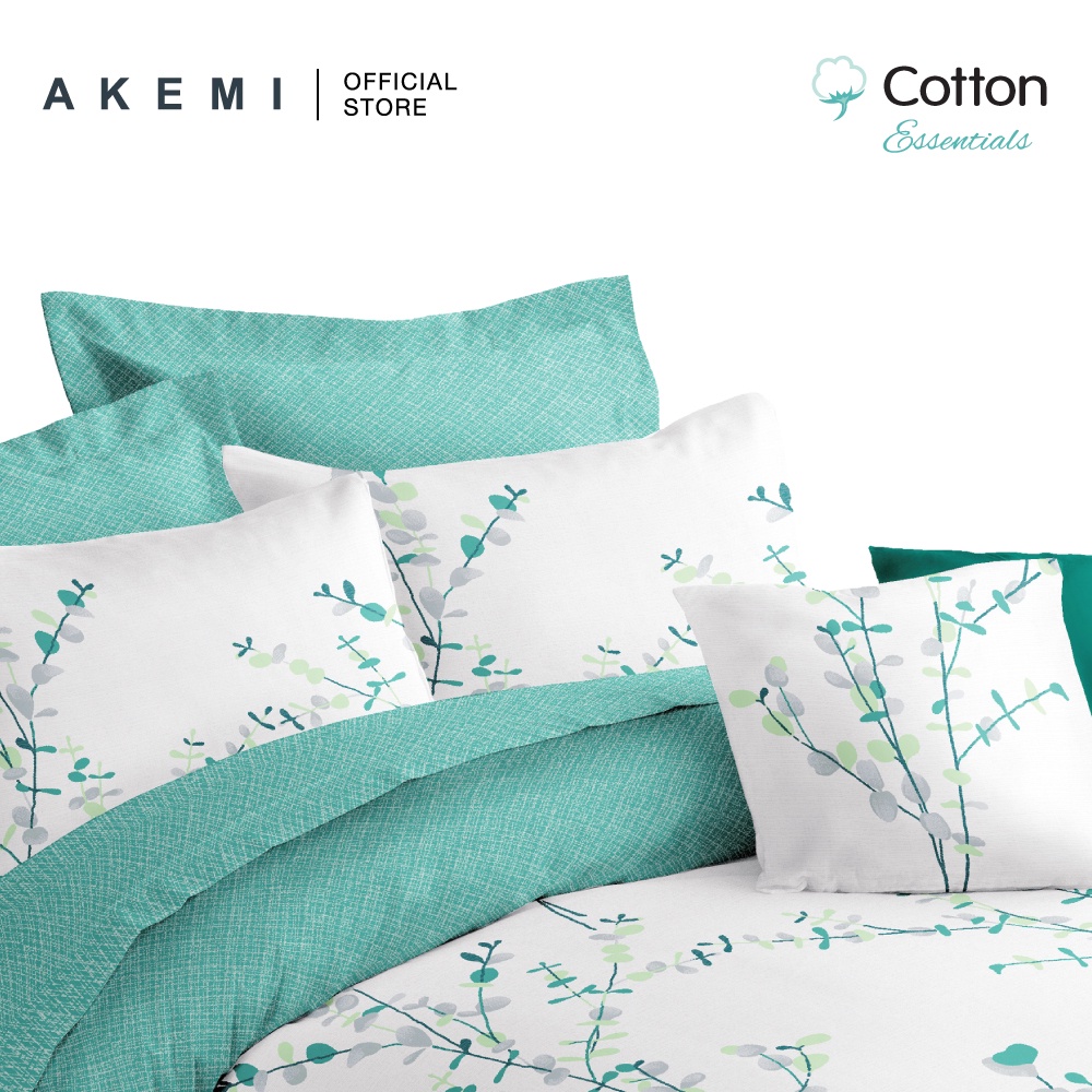 AKEMI Cotton Essentials Enclave Fitted Bedsheet Set 480TC Super