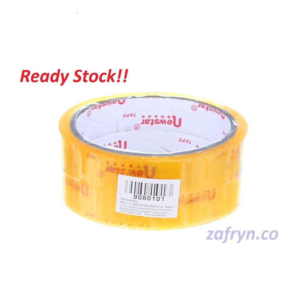 NEWSTAR Cellophane Tape 18mm /2pcs 18mm x40m clear cellophane tape