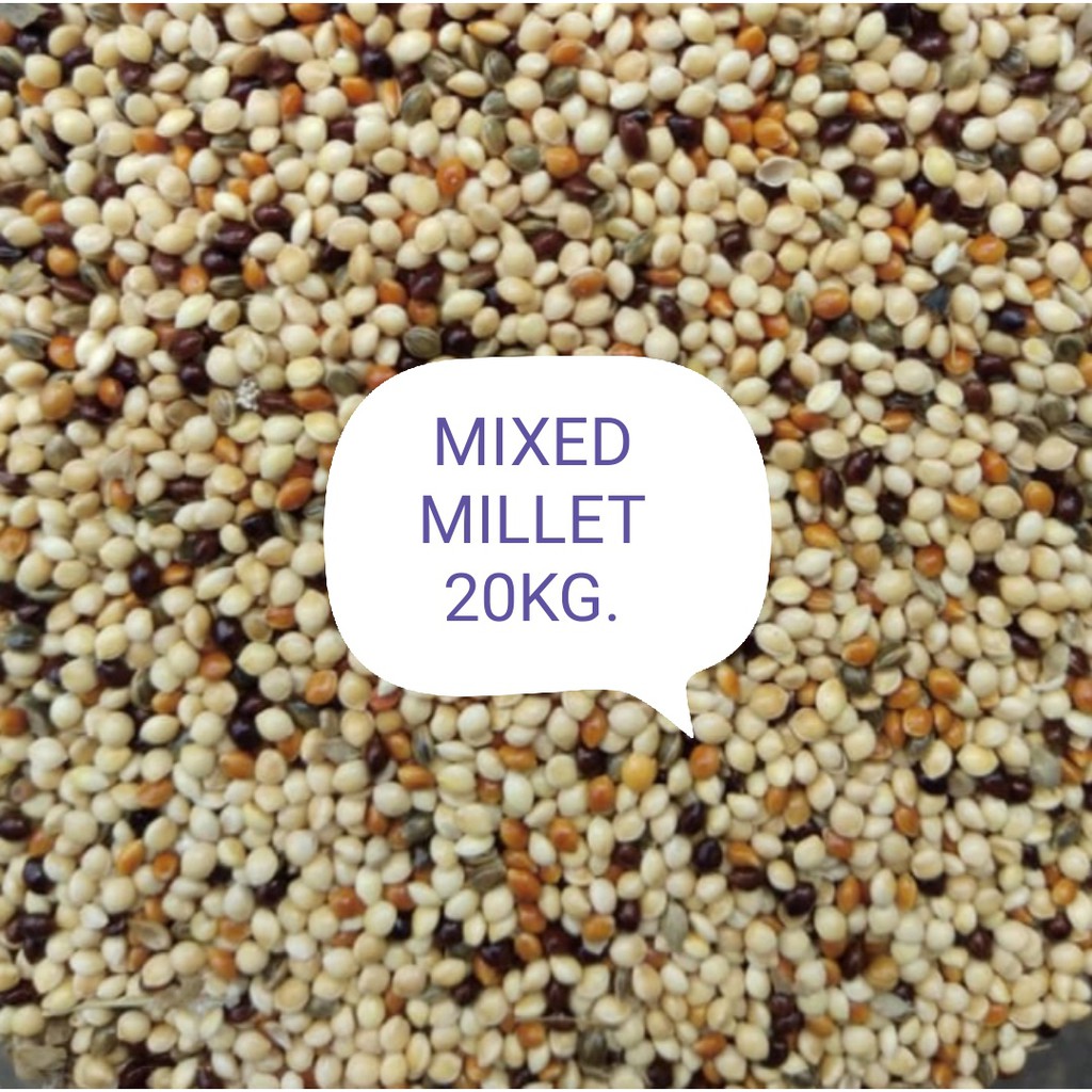 Mixed Millet Bird Food Feed (20kg) Shopee Malaysia