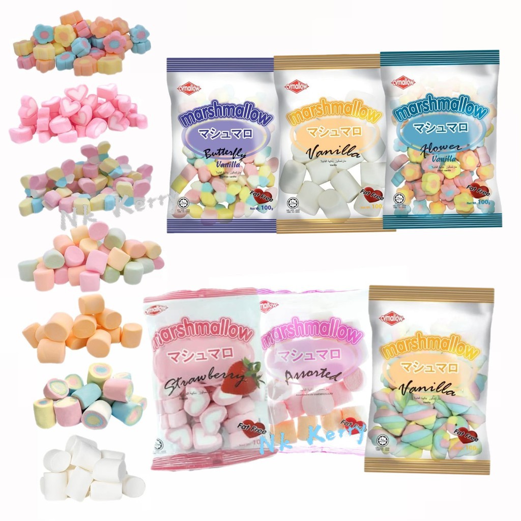 Halal CV Mallow Marshmallow 100G Shopee Malaysia