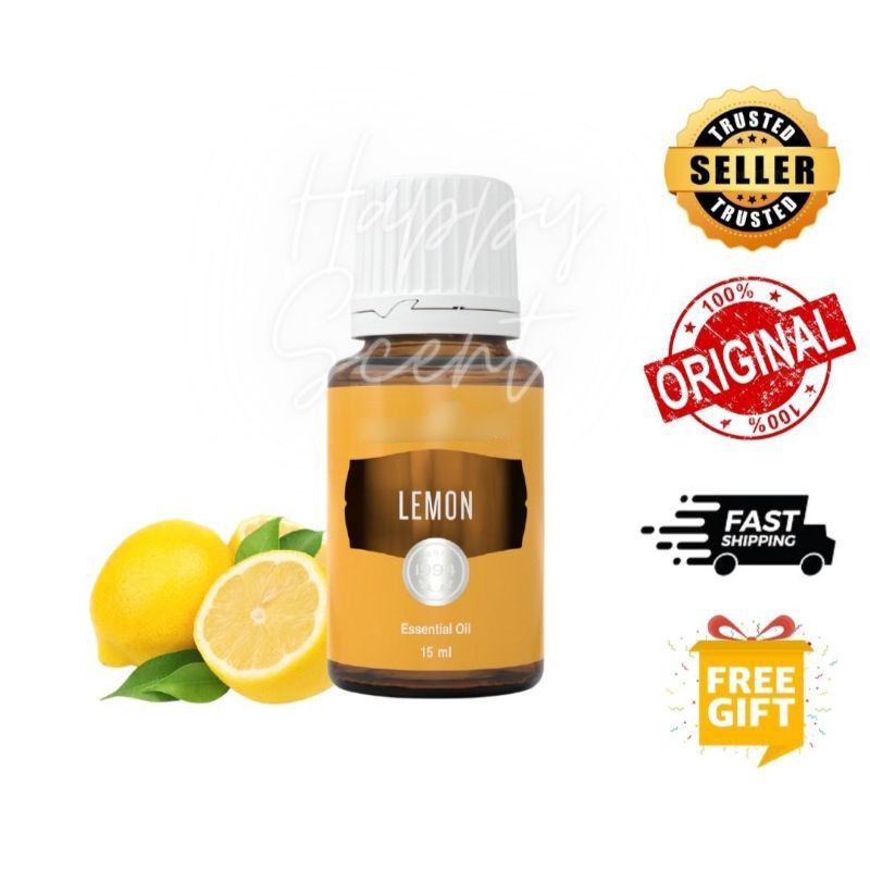 (With Free Gift)YoungLivings 5ml/15ml Lemon EO Essential Oil/Lemon EO
