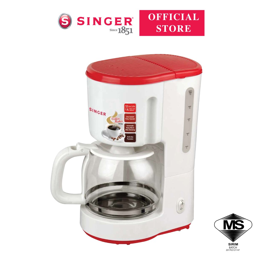 SINGER Coffee Maker CM1002 Shopee Malaysia