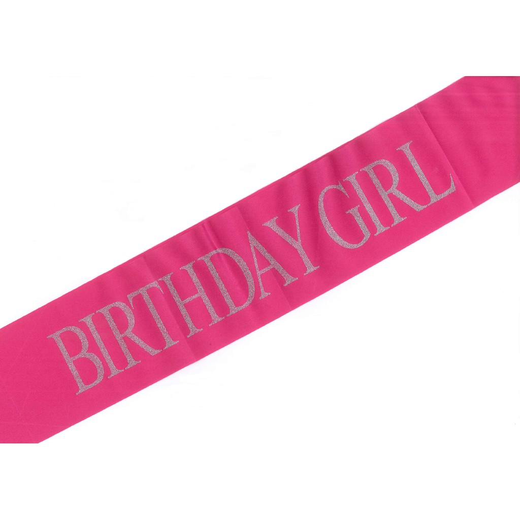 Birthday Girl Gold Sash Birthday Party Satin Sash Birthday Party