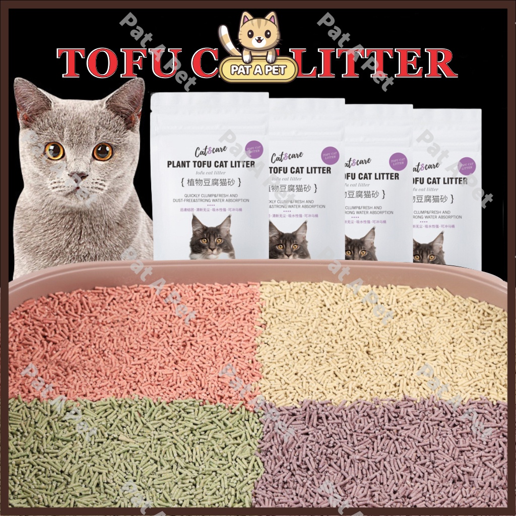 Premium Quality Clumping Cat Litter Tofu Cat Litter Sand Pasir Kucing