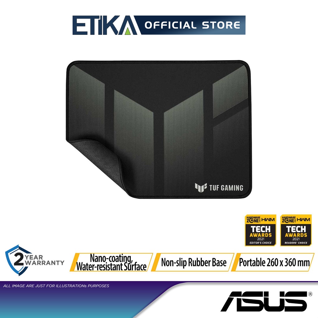 Asus NC13 TUF Gaming P1 Portable Gaming Mouse Pad (nanocoated, water