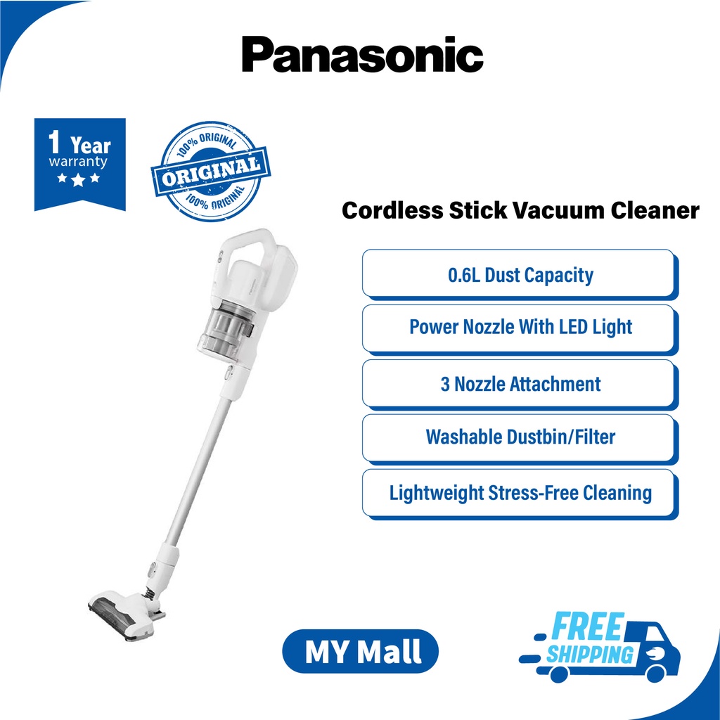 PANASONIC MCSBV01 CORDLESS STICK VACUUM CLEANER Cordless Vacuum