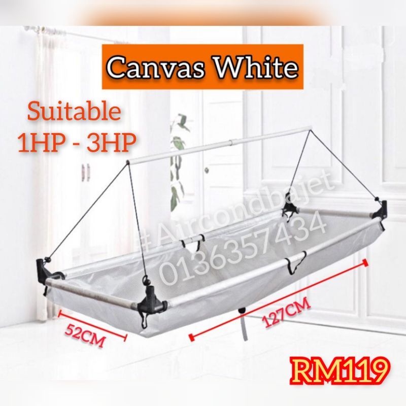 Canvas Aircond Cleaning Kit Drain Hose Tool Base Cover Tray Split Type Kanvas Chemical Cleaner