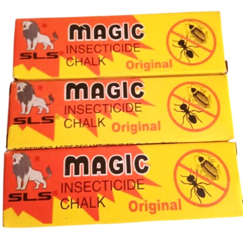 Magic Insecticide Cockroach Killer Ant Insect Repellent Chalk (2pcs