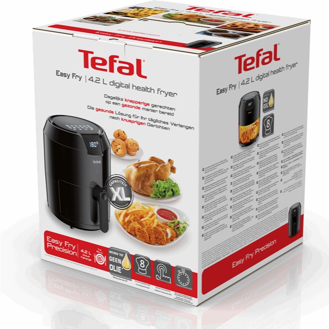 Tefal Easy Fry Precision Litre 1500W Digital Air Fryer EY4018 EY401840
