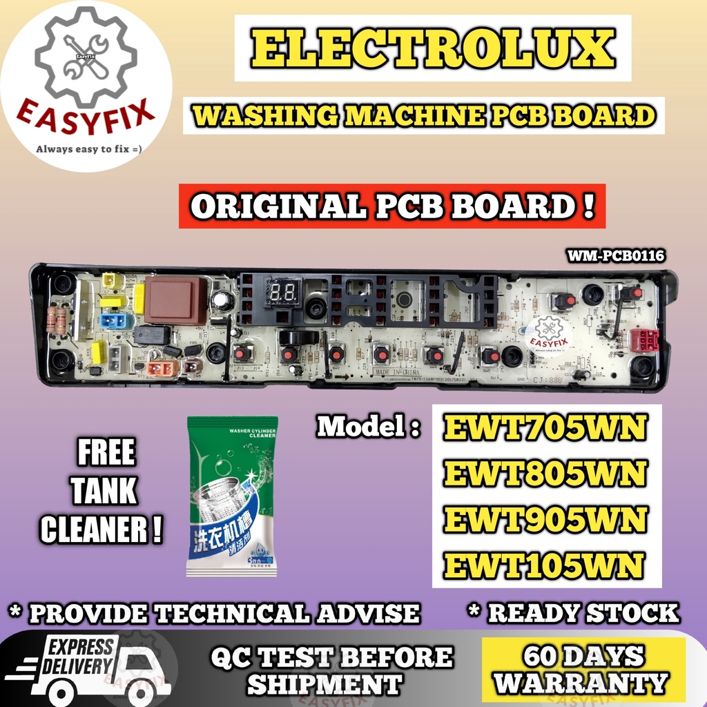 (ORIGINAL) EWT705WN / EWT805WM / EWT905WM / EWT105WN ELECTROLUX WASHING