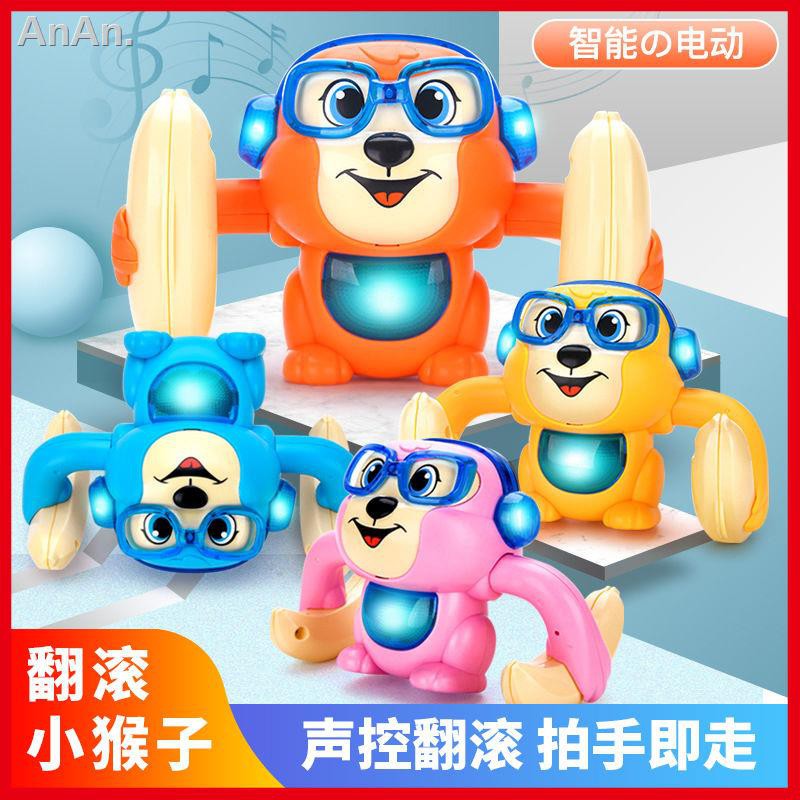 Kids Toys Sound Control Electric Tumbling Monkey Puzzle Sound Toy