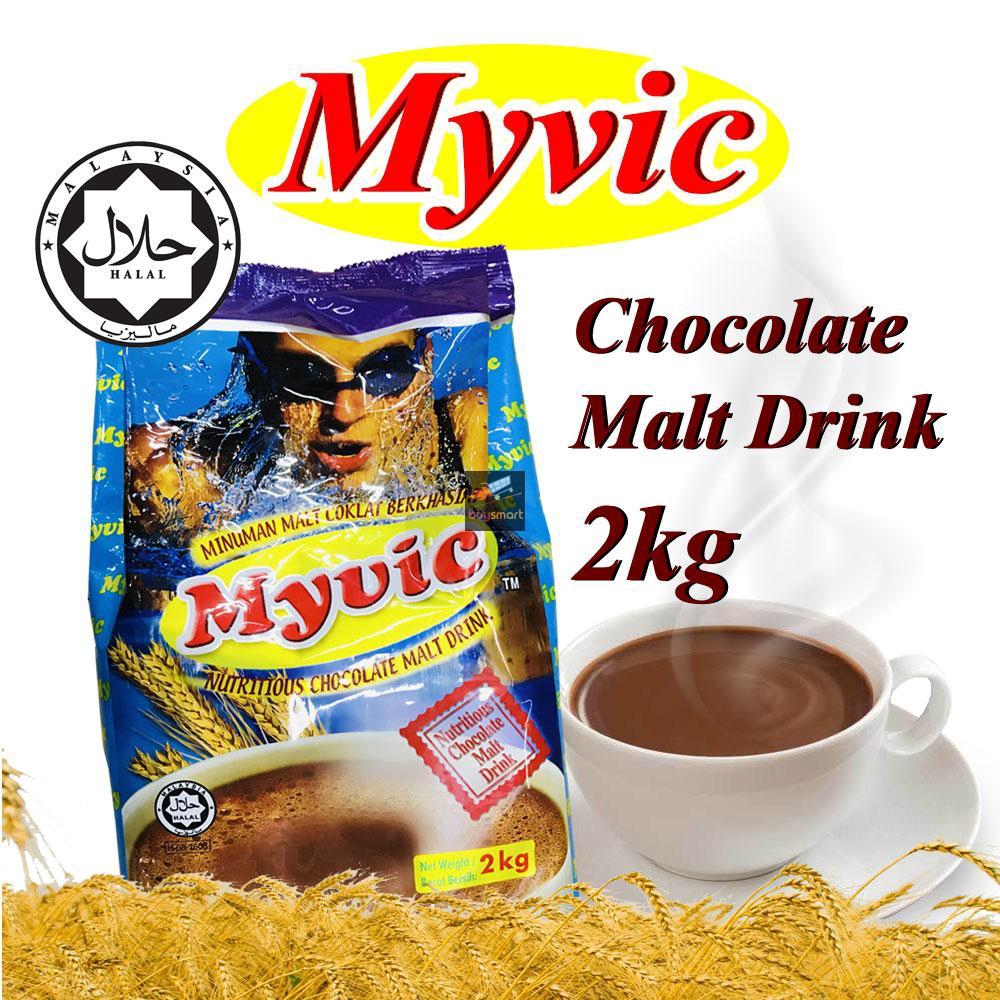 Myvic Chocolate Malt Drink 2kg Minuman Coklat Minuman Koko Chocolate