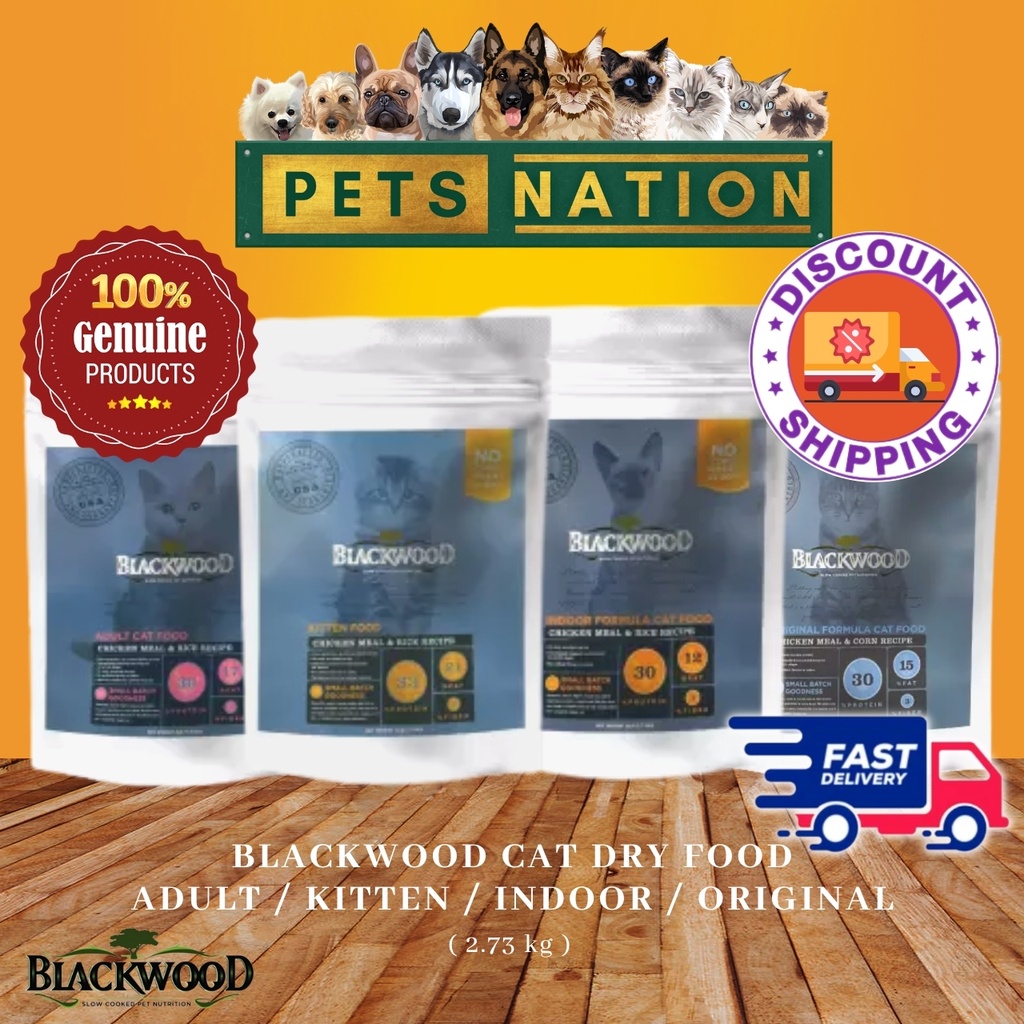 Blackwood Cat Dry Food Adult / Kitten / Indoor / Original (2.73kg