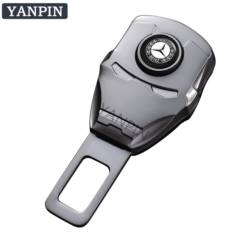 Mercedes Benz Car Seat Belt Extender New Style Zinc Alloy Electroplating Silencer Buckle W210