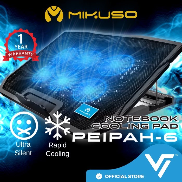 Mikuso Peipah6 NCP066 Laptop Cooling Pad Strong Wind Silent Noise