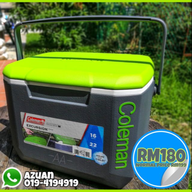 Coleman 16qt (15 litre) Cooler Box Shopee Malaysia