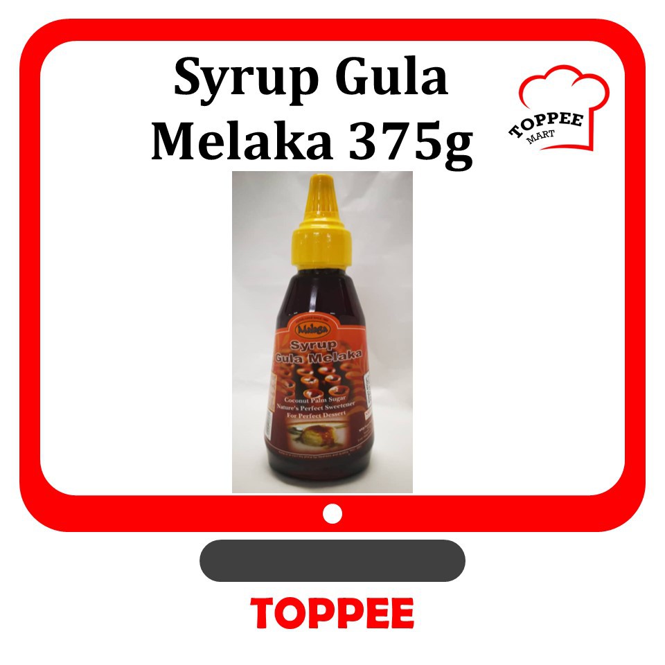 Malasa Syrup Gula Melaka 375g Coconut Palm Sugar Malacca Shopee Malaysia