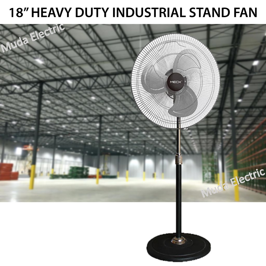 HEAVY DUTY 18" / 20" Industrial Stand Fan Ready Stock SIRIM Approved
