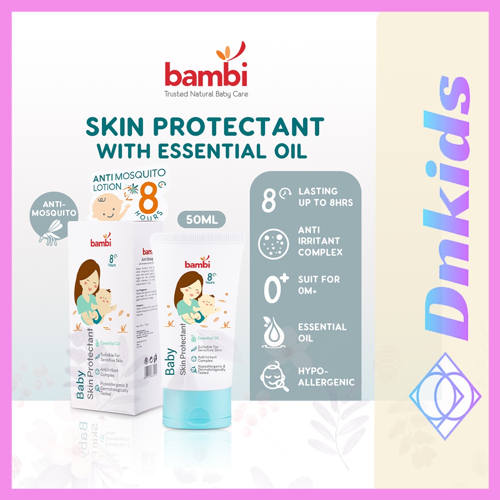 BAMBI Baby Skin Protectant with Essential Oil (+Anti Mosquito