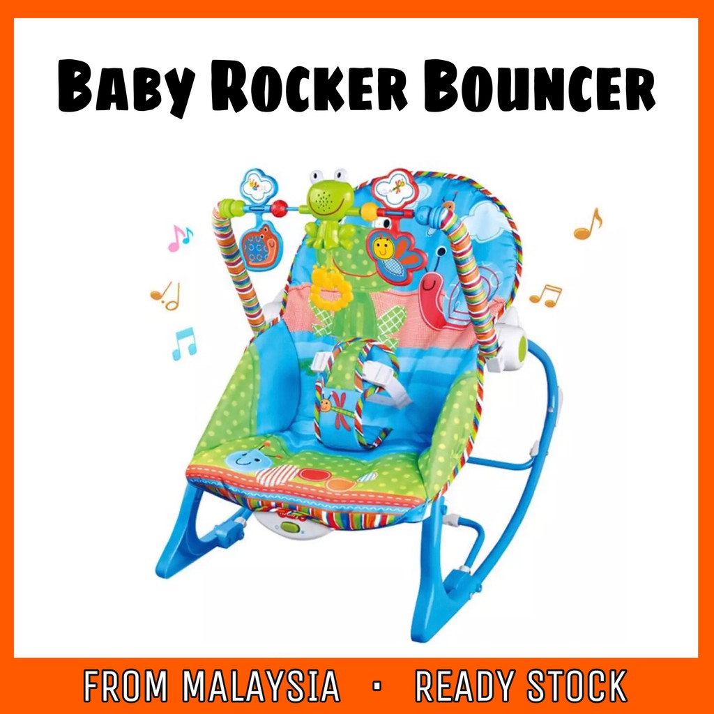 Premium iBaby Rocker Bouncer Music Baby Chair Cartoon Toddler Electric
