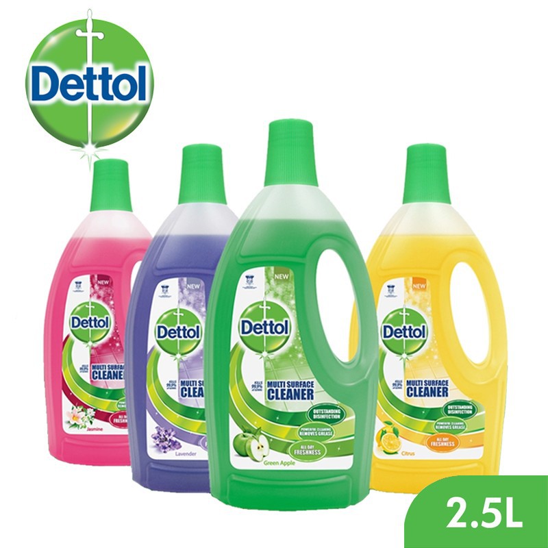 Dettol Floor Cleaner 1.5L FREE 500ML / Dettol Multi Surface Cleaner