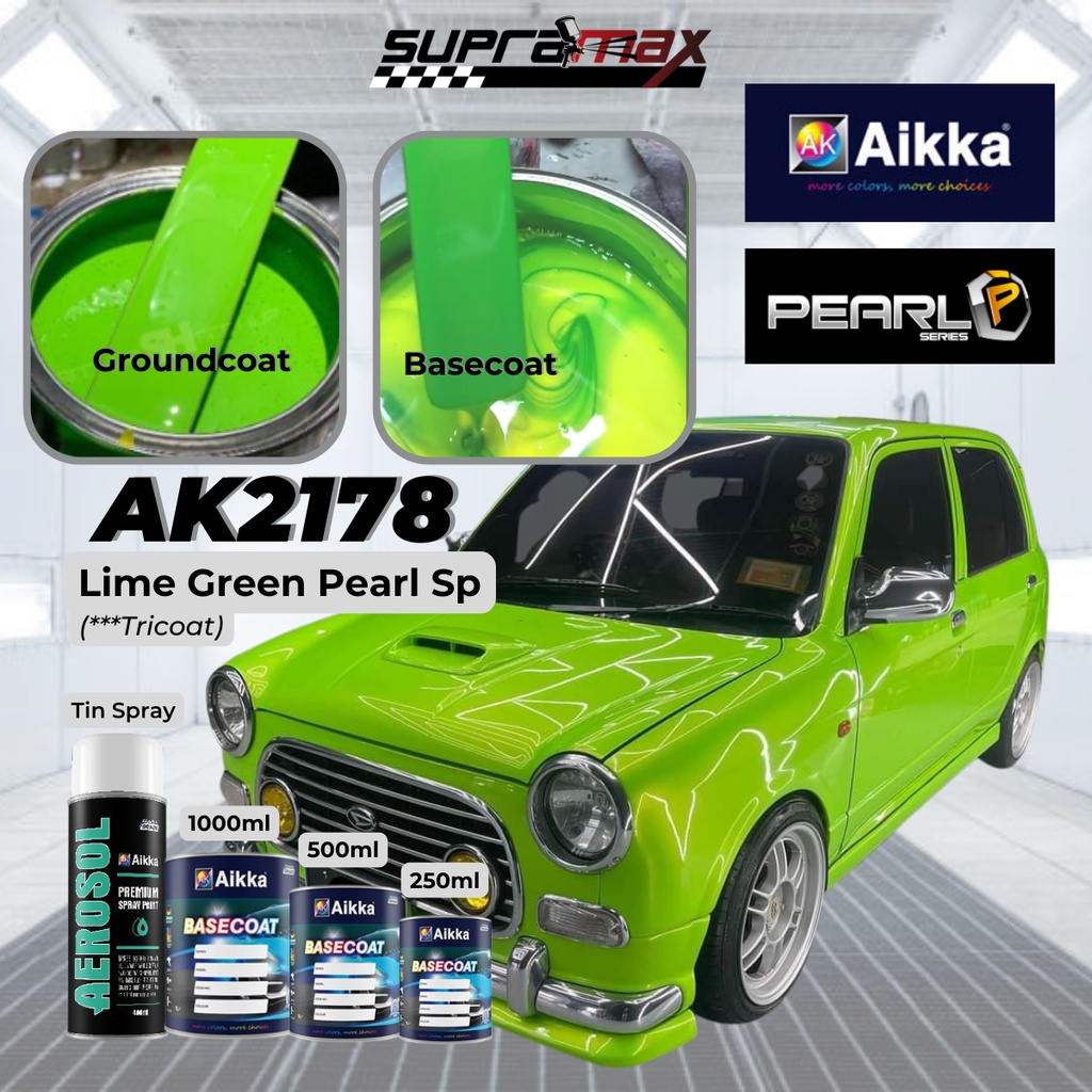AIKKA Pearl Series Lime Green Pearl AK2178 Special Effect Car Paint