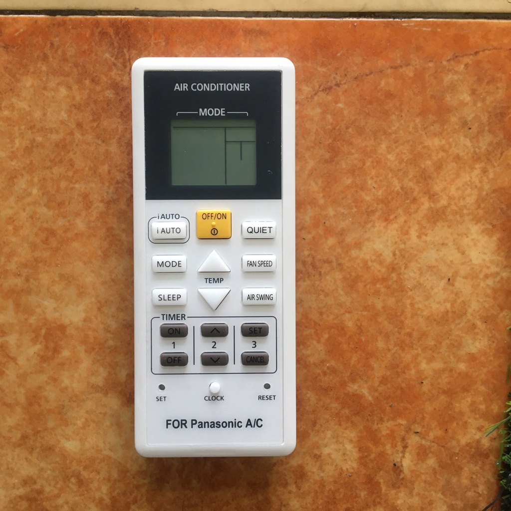 Panasonic Air Conditioner Control Large Version 1 cam Button In The