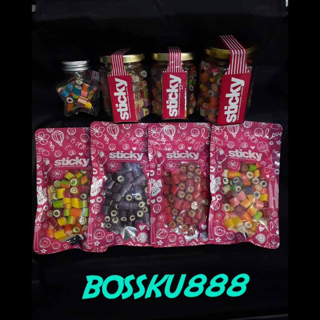 Ready StockSTICKY HANDMADE CANDY WITH FREE GIFT( LOCAL SELLER