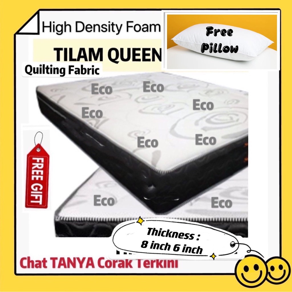 ^^ FAST SHIPPING^^^5x8 inch QUEEN MATTRESS/ TILAM QUEEN 8inch /20cm