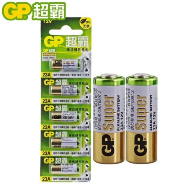 Original GP Super 23A/ 12V High Voltage Alkaline Battery 1Pcs Shopee