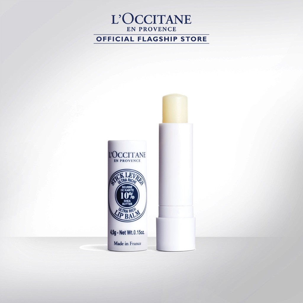 L'Occitane Shea Butter Lip Balm (5g) Shopee Malaysia