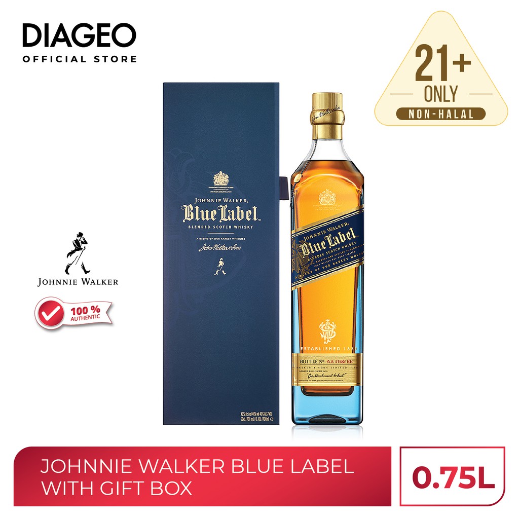 Johnnie Walker Blue Label 75cl Shopee Malaysia