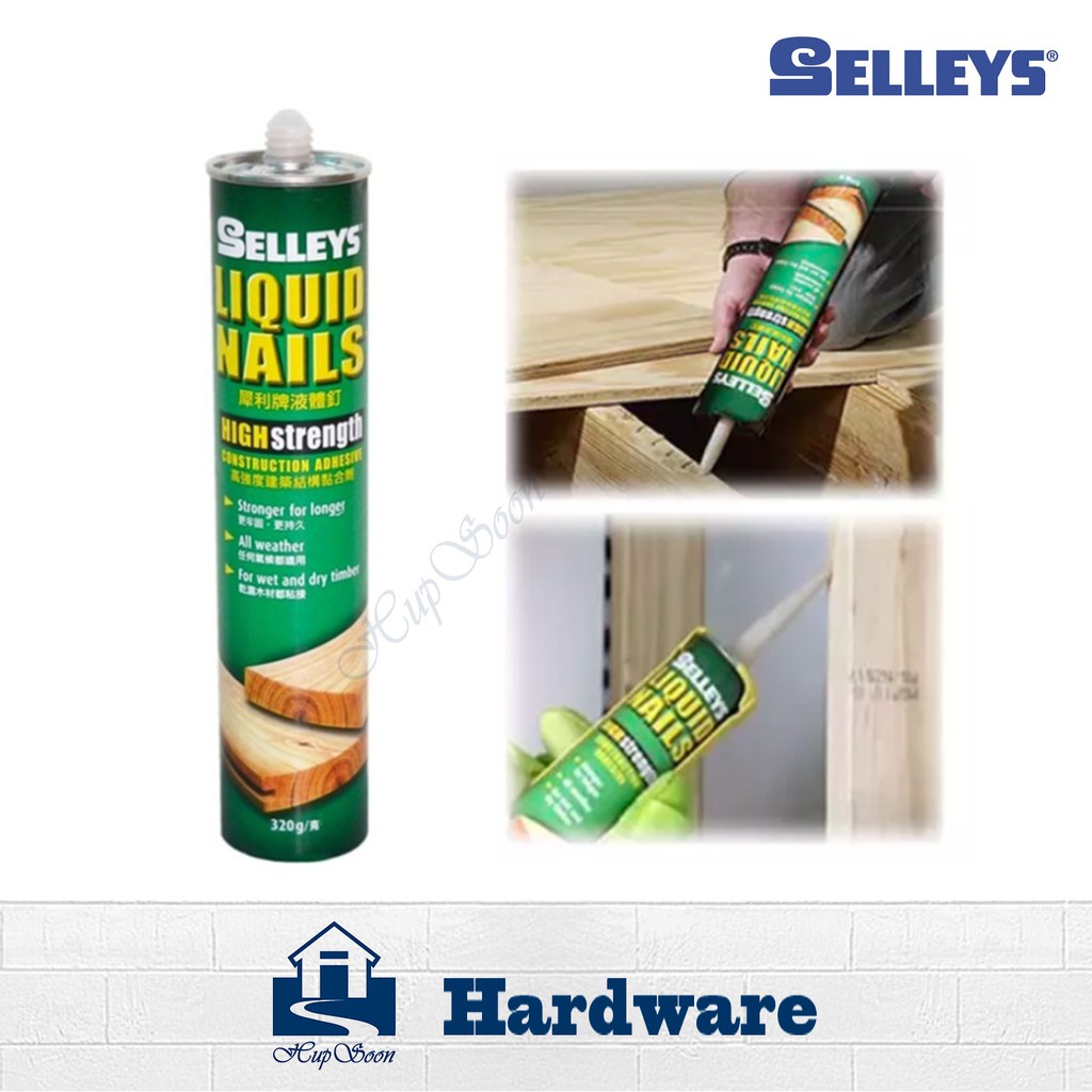Selleys Liquid Nail High Strength Construction Adhesive Silicone