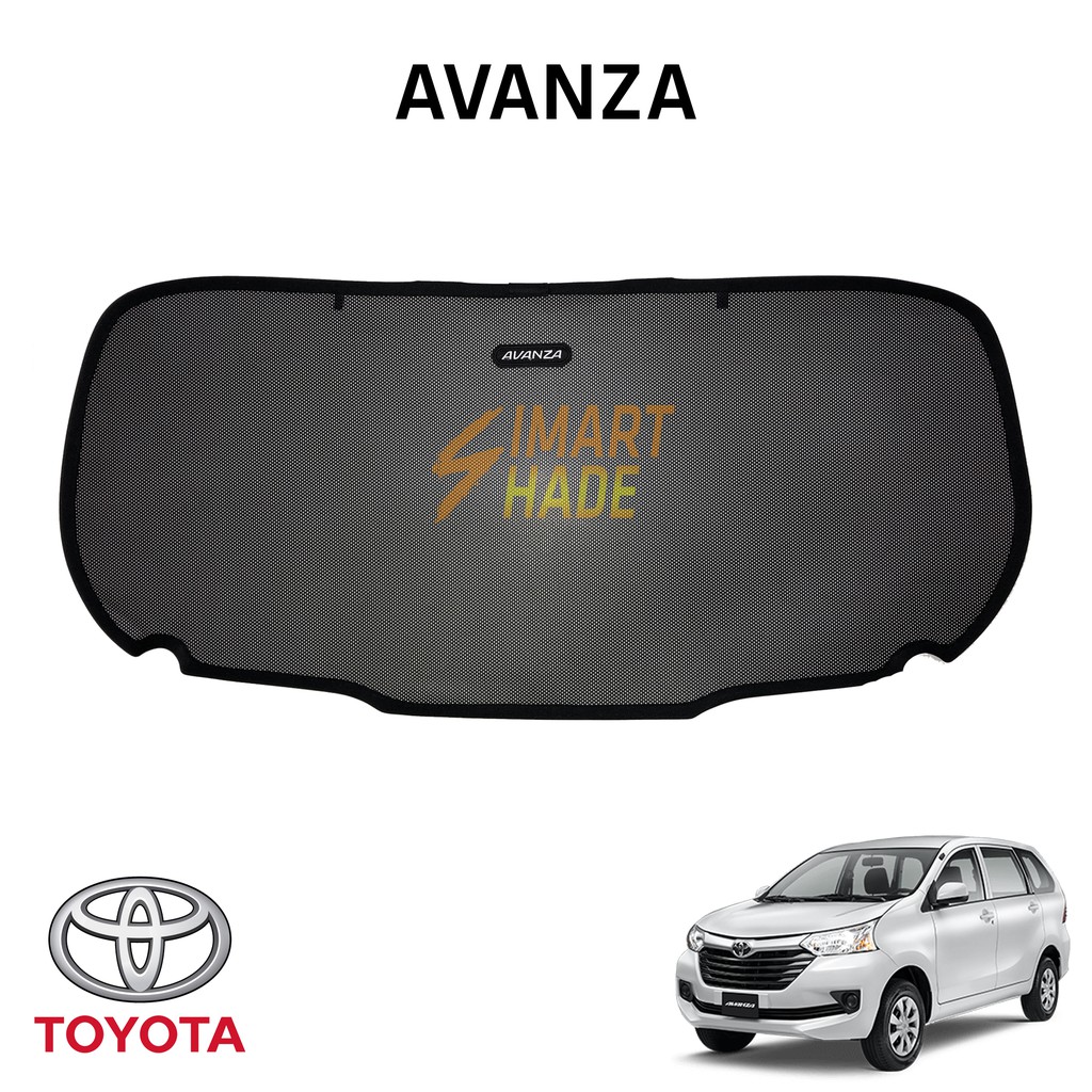 Toyota Avanza 20122020 Rear Windscreen Sunshade Simart Shade Shopee
